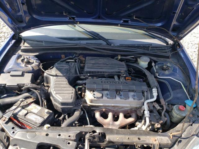 2HGES16374H590630 - 2004 HONDA CIVIC DX VP Mavi foto 11