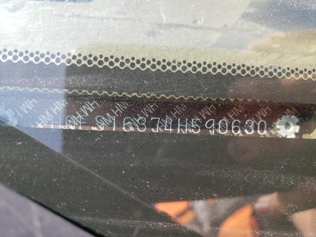 2HGES16374H590630 - 2004 HONDA CIVIC DX VP Mavi foto 12