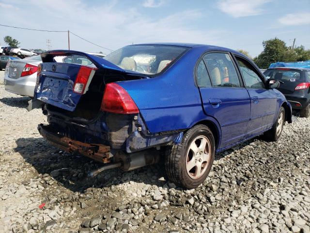 2HGES16374H590630 - 2004 HONDA CIVIC DX VP Mavi foto 3