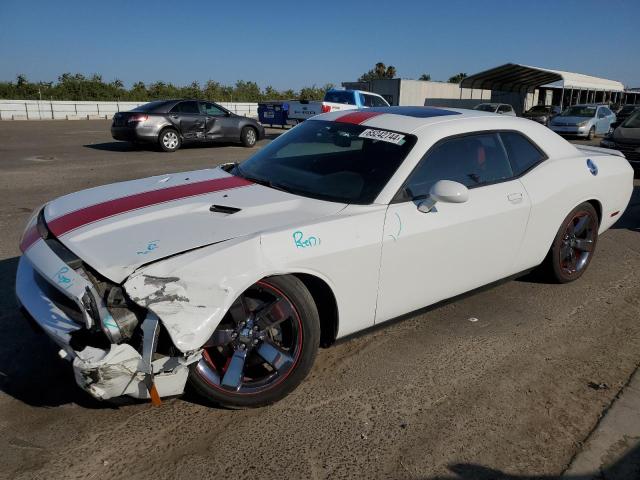 2C3CDYAG1EH229841 - 2014 DODGE CHALLENGER SXT WHITE photo 1