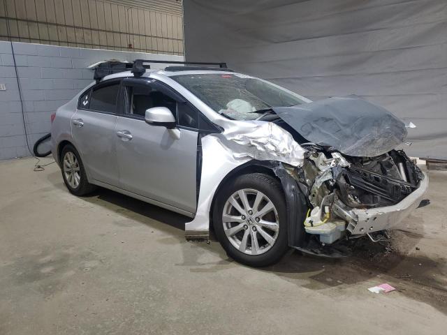 2HGFB2F9XCH327190 - 2012 HONDA CIVIC EXL SILVER photo 4