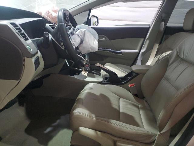 2HGFB2F9XCH327190 - 2012 HONDA CIVIC EXL SILVER photo 7