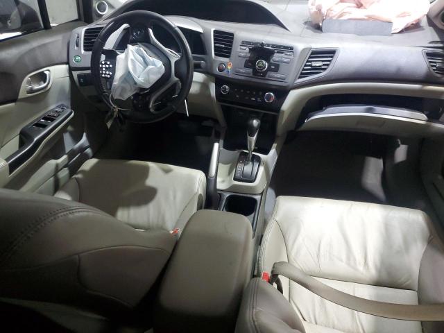 2HGFB2F9XCH327190 - 2012 HONDA CIVIC EXL SILVER photo 8