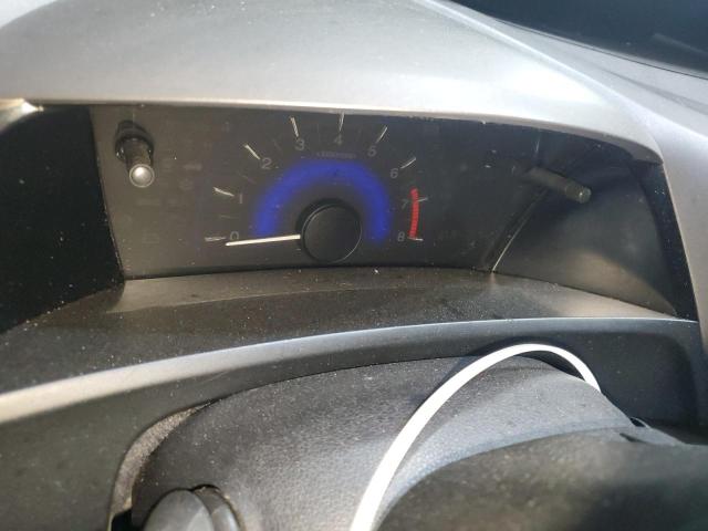 2HGFB2F9XCH327190 - 2012 HONDA CIVIC EXL SILVER photo 9