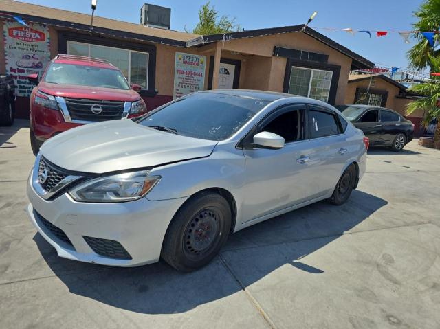 3N1AB7AP6GY330327 - 2016 NISSAN SENTRA S SILVER photo 2