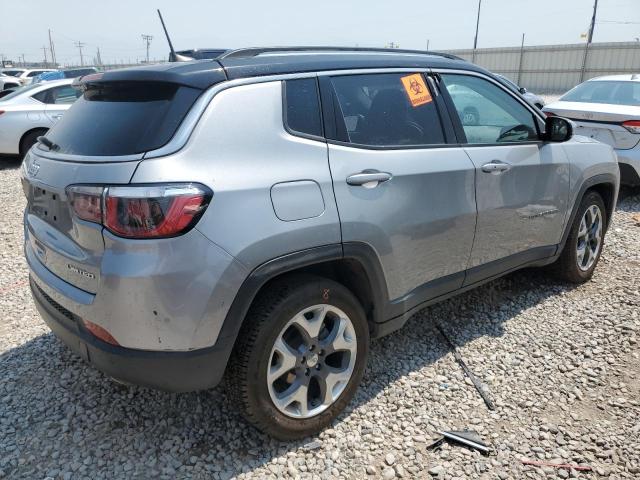 3C4NJDCB5KT766965 - 2019 JEEP COMPASS LIMITED SILVER photo 3