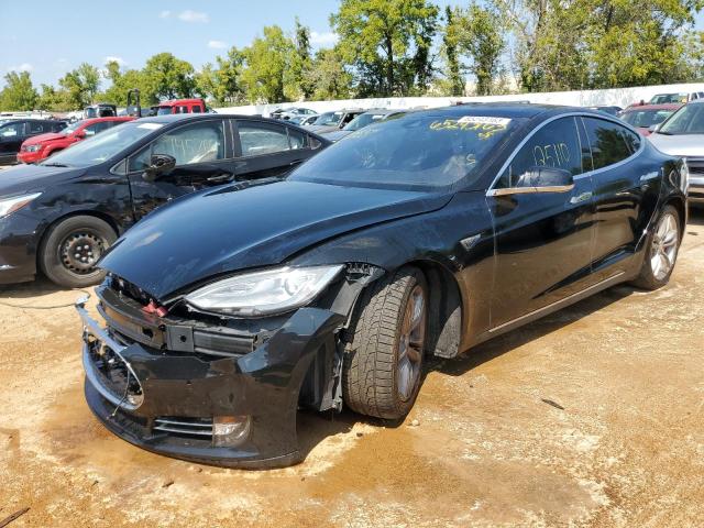 5YJSA1H28EFP63149 - 2014 TESLA MODEL S BLACK photo 1
