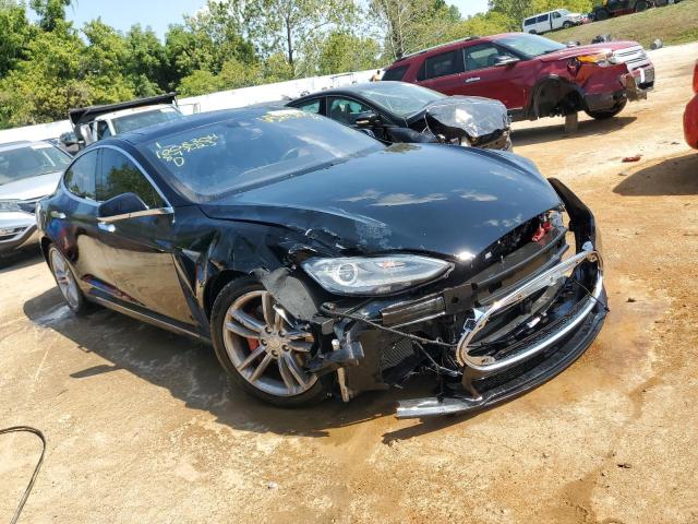 5YJSA1H28EFP63149 - 2014 TESLA MODEL S BLACK photo 4