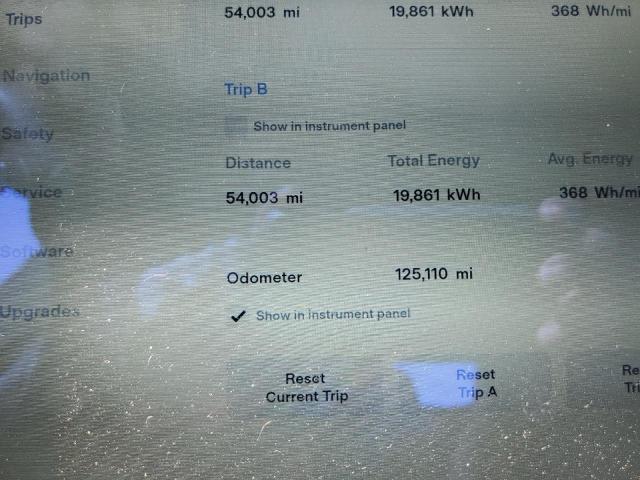 5YJSA1H28EFP63149 - 2014 TESLA MODEL S BLACK photo 9