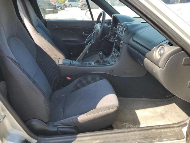 JM1NB353940402707 - 2004 MAZDA MX-5 MIATA BASE SILVER photo 10