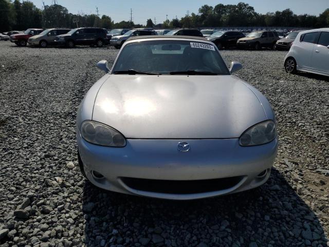 JM1NB353940402707 - 2004 MAZDA MX-5 MIATA BASE SILVER photo 5
