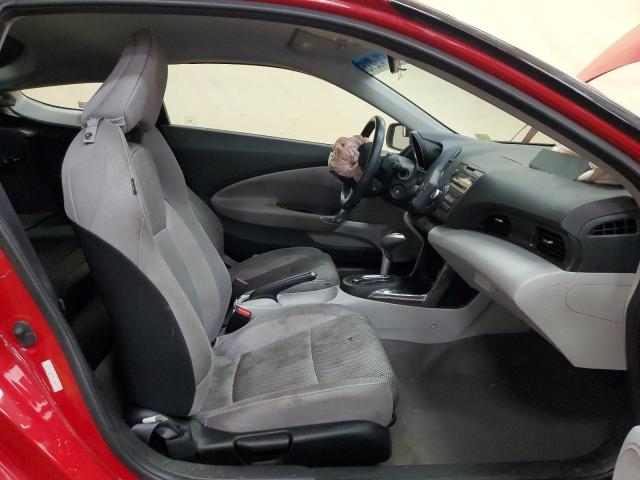 JHMZF1D62BS010108 - 2011 HONDA CR-Z EX წითელი ფოტო 10
