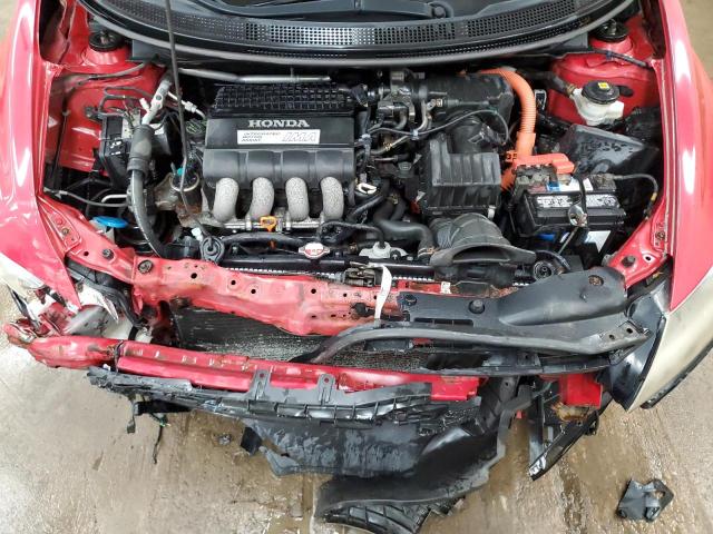 JHMZF1D62BS010108 - 2011 HONDA CR-Z EX წითელი ფოტო 11