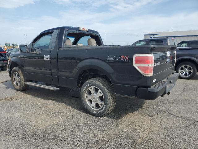 1FTRF14W69KB03046 - 2009 FORD F150 BLACK photo 2