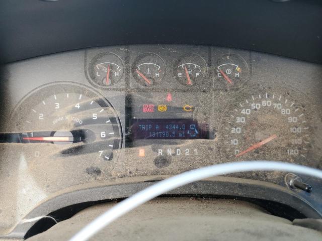 1FTRF14W69KB03046 - 2009 FORD F150 Siyah fotoğraf 9