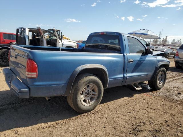 1D7FL36N73S266619 - 2003 DODGE DAKOTA SPORT BLUE photo 3