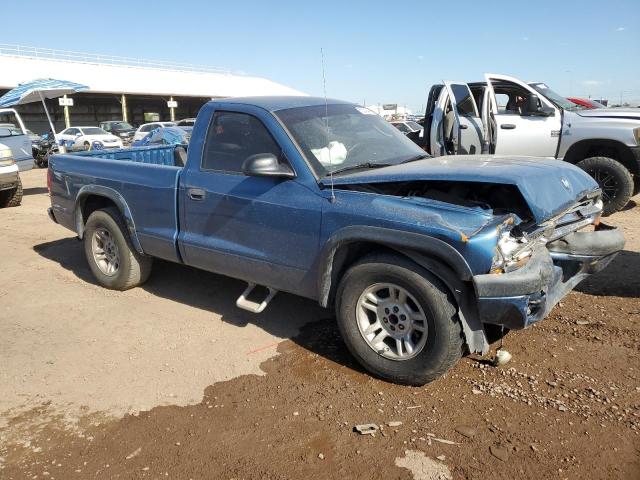 1D7FL36N73S266619 - 2003 DODGE DAKOTA SPORT BLUE photo 4