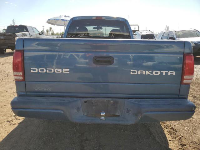 1D7FL36N73S266619 - 2003 DODGE DAKOTA SPORT BLUE photo 6