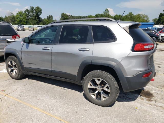 1C4PJMBS6FW502499 - 2015 JEEP CHEROKEE TRAILHAWK SILVER photo 2