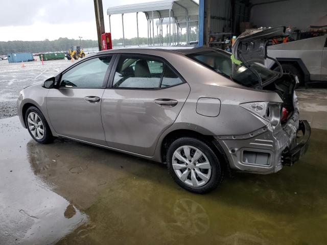 2T1BURHEXEC149224 - 2014 TOYOTA COROLLA L SILVER photo 2