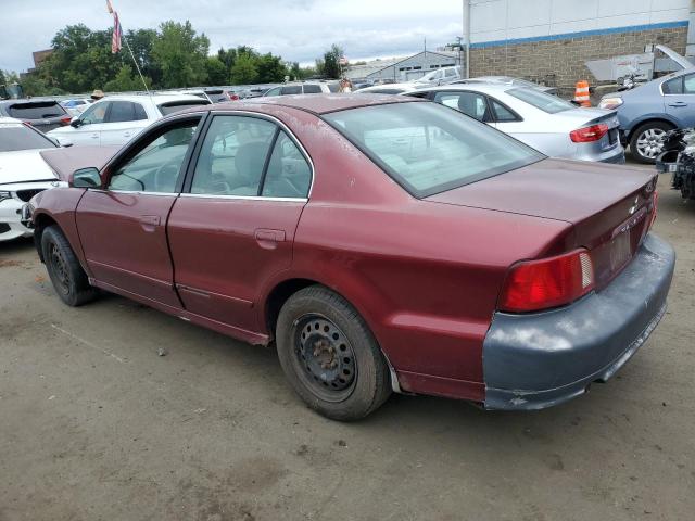 4A3AA46G63E145142 - 2003 MITSUBISHI GALANT ES RED photo 2