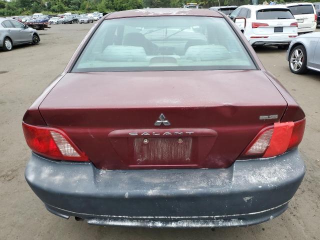 4A3AA46G63E145142 - 2003 MITSUBISHI GALANT ES RED photo 6