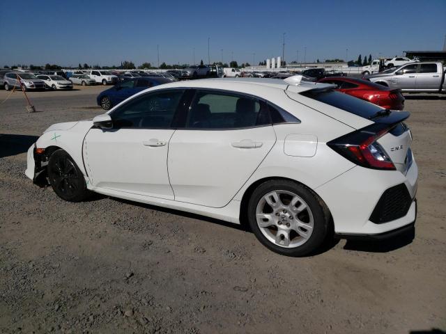 SHHFK7H51JU413799 - 2018 HONDA CIVIC EX WHITE photo 2