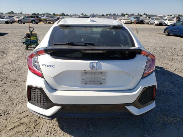 SHHFK7H51JU413799 - 2018 HONDA CIVIC EX WHITE photo 6