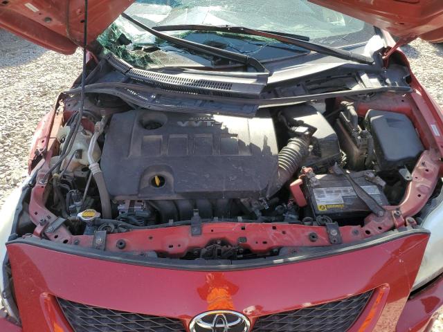 1NXBU4EE0AZ172513 - 2010 TOYOTA COROLLA BASE 红色 照片 11