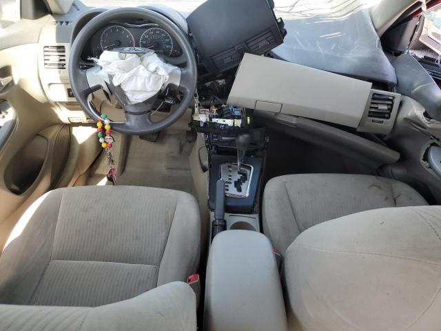 1NXBU4EE0AZ172513 - 2010 TOYOTA COROLLA BASE 红色 照片 8