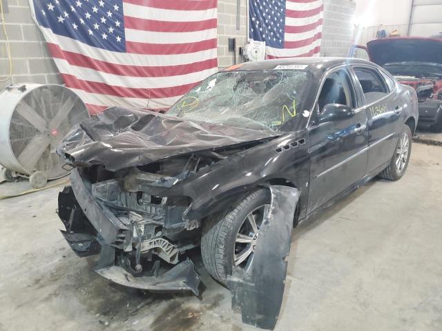 2G4WN58C281145589 - 2008 BUICK LACROSSE SUPER SERIES BLACK photo 2