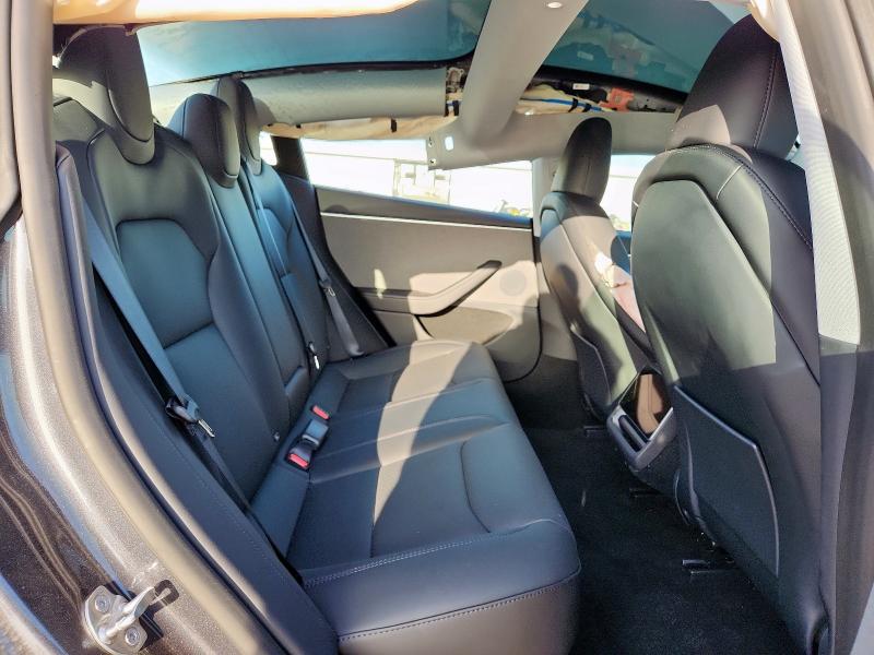 5YJ3E1EAXSF006463 - 2025 TESLA MODEL 3 GRAY photo 10