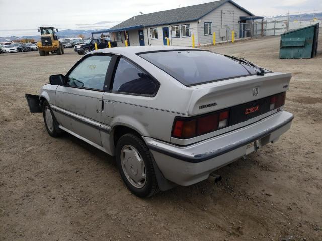 JHMEC1343HS045935 - 1987 HONDA CIVIC 1500 CRX SI SILVER photo 3