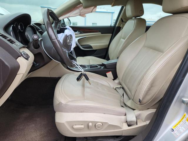 2G4GR5EK2C9171737 - 2012 BUICK REGAL SILVER photo 7