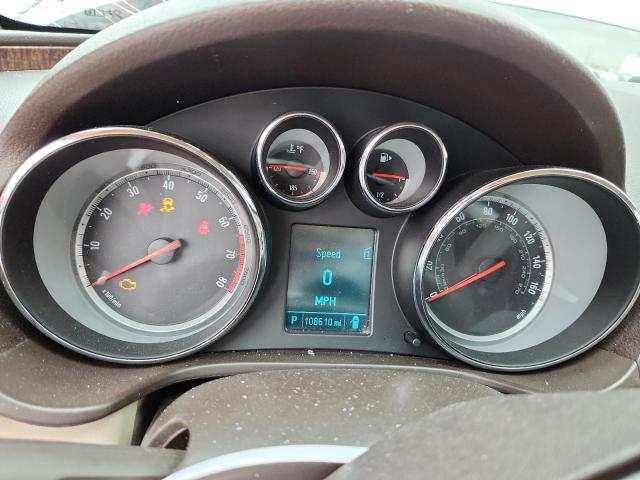 2G4GR5EK2C9171737 - 2012 BUICK REGAL SILVER photo 9