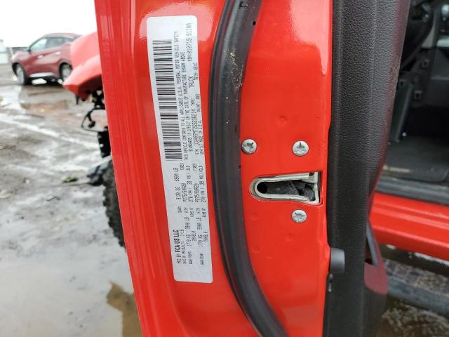 1C6RR7MT2GS236214 - 2016 RAM 1500 SPORT RED photo 10