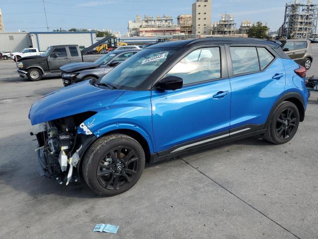 3N1CP5DV3PL535920 - 2023 NISSAN KICKS SR BLUE photo 1