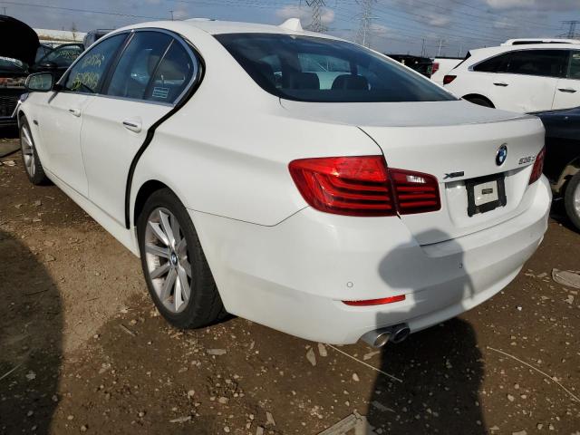 WBAFV3C57ED684885 - 2014 BMW 535 D XDRIVE WHITE photo 3