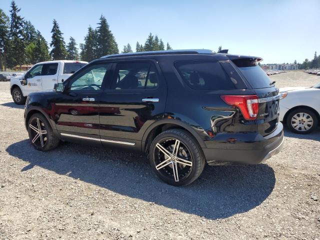 1FM5K8F85GGA10581 - 2016 FORD EXPLORER LIMITED BLACK photo 2