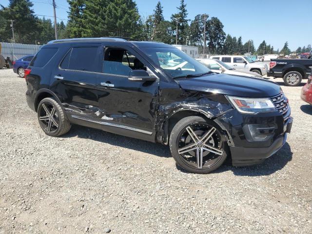 1FM5K8F85GGA10581 - 2016 FORD EXPLORER LIMITED BLACK photo 4