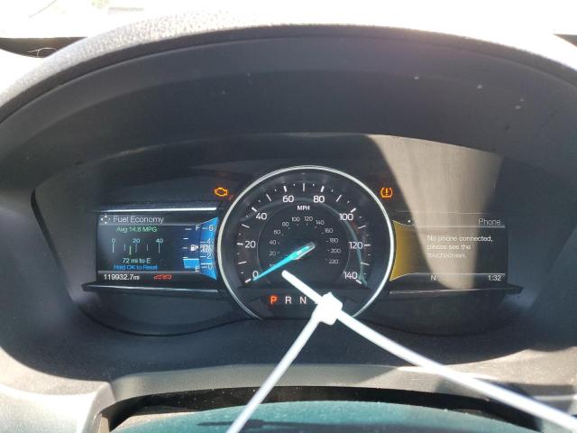 1FM5K8F85GGA10581 - 2016 FORD EXPLORER LIMITED BLACK photo 9