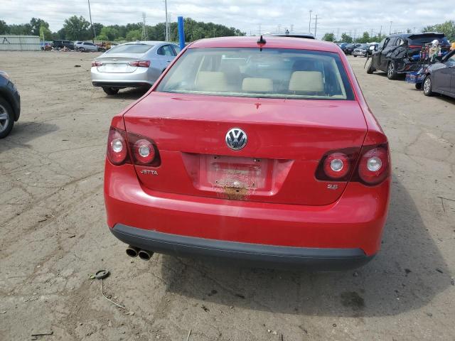 3VWRM71K38M083952 - 2008 VOLKSWAGEN JETTA SE RED photo 6