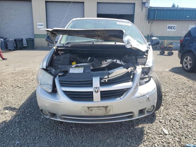 2D4GP44L47R268476 - 2007 DODGE GRAND CARA SXT SILVER photo 5