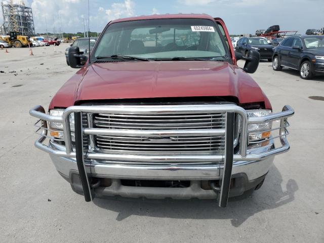 1FTNW20F03EB10672 - 2003 FORD F250 SUPER DUTY RED photo 5