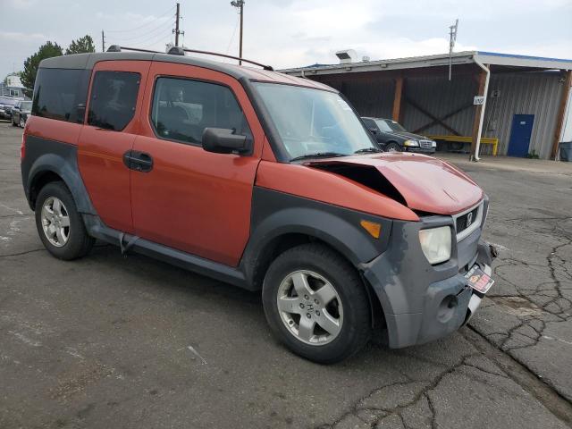 5J6YH28625L017558 - 2005 HONDA ELEMENT EX ORANGE photo 4