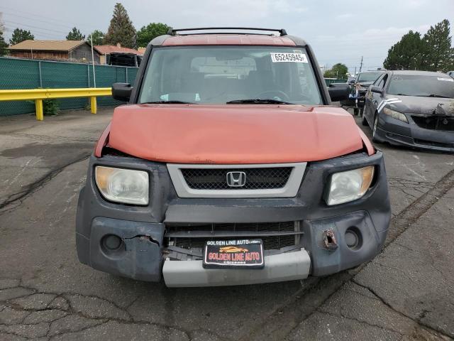 5J6YH28625L017558 - 2005 HONDA ELEMENT EX ORANGE photo 5