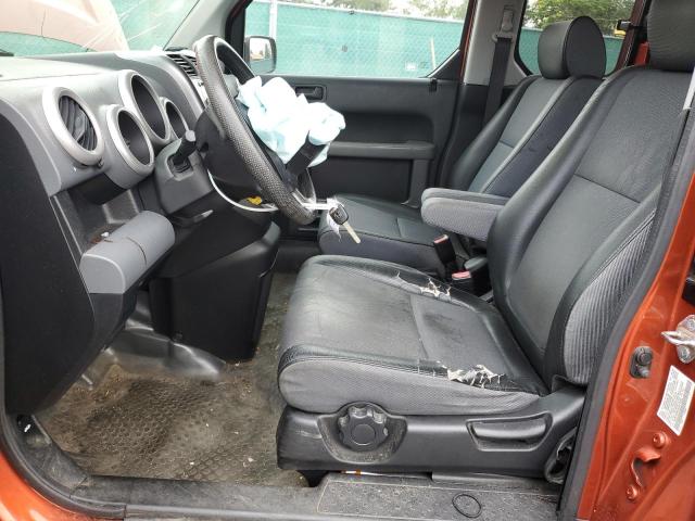 5J6YH28625L017558 - 2005 HONDA ELEMENT EX ORANGE photo 7