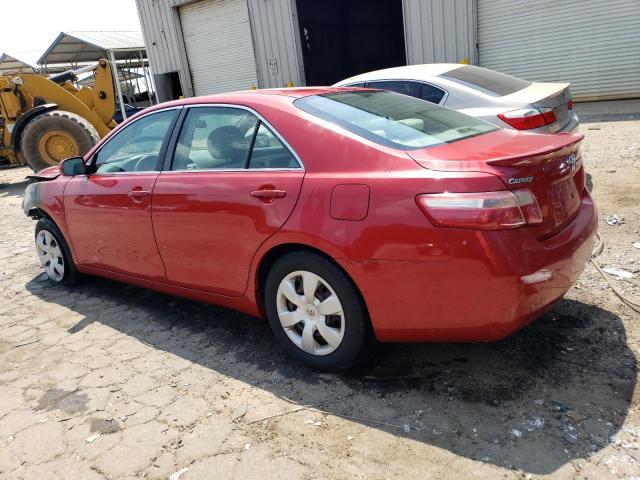 4T1BE46K77U093270 - 2007 TOYOTA CAMRY CE RED photo 2