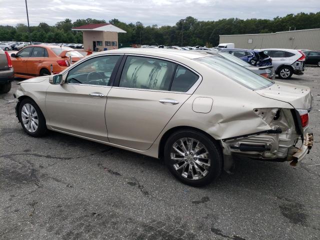 1HGCR2F83DA148222 - 2013 HONDA ACCORD EXL BEIGE photo 2