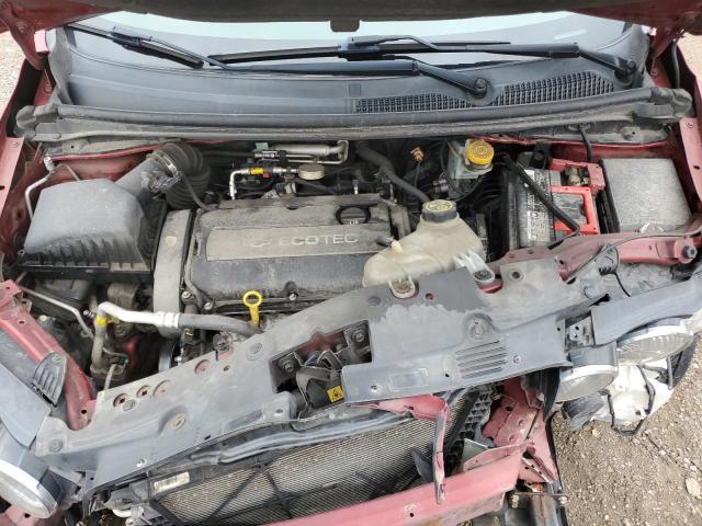 1G1JC5SH1D4247482 - 2013 CHEVROLET SONIC LT 红色 照片 11